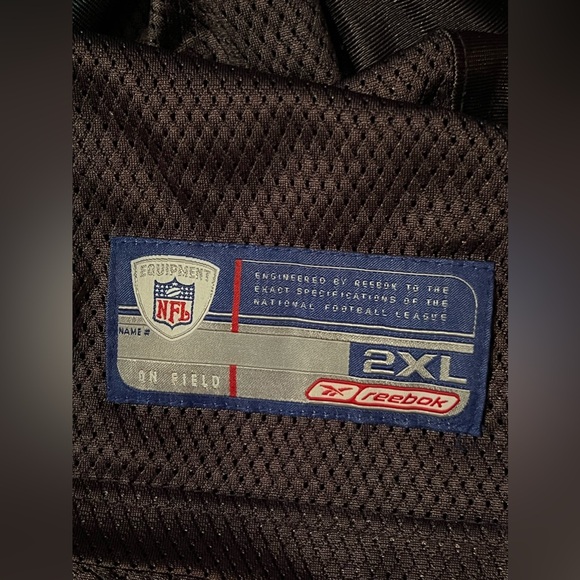 Vintage NFL Equipment New York Jets Jersey 83 Santana Moss Rare NFL Reebok - Picture 8 of 9